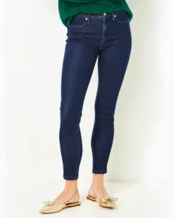 29" Eagan High Rise Super Skinny Jean -Lilly Pulitzer Shop 013597 bennetwash a2 sf