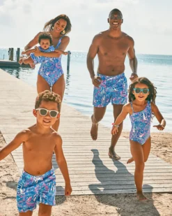 UPF 50+ Girls Tiara Swimsuit -Lilly Pulitzer Shop 013670 bocablueitsasailabration a5 sf