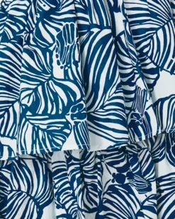 Alexandria Elbow Sleeve Cotton Wrap Dress -Lilly Pulitzer Shop 013738 aegeannavybeachpath a7 sf