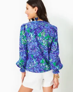 Coulter Long Sleeve Cotton Top