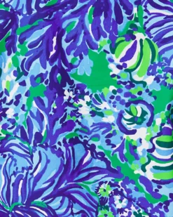 Coulter Long Sleeve Cotton Top -Lilly Pulitzer Shop 013747 abacoblueinturtleawe a3 sf