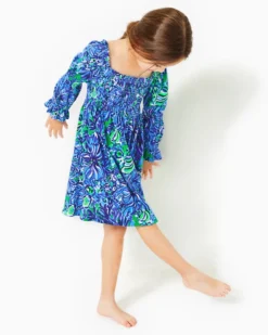 Girls Mini Beyonca Dress -Lilly Pulitzer Shop 013818 abacoblueinturtleawe a4 sf