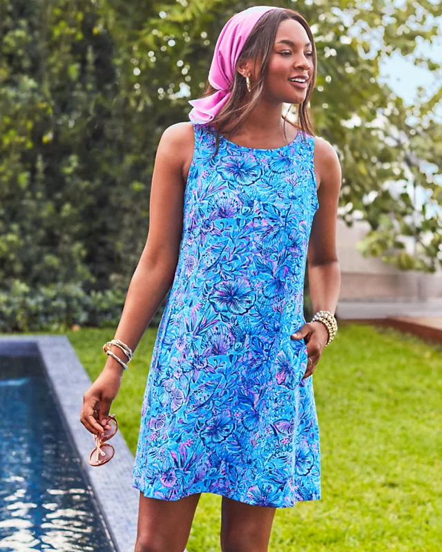 Edelyn Linen Swing Shift Dress 4 Edelyn Linen Swing Shift Dress - Image 4